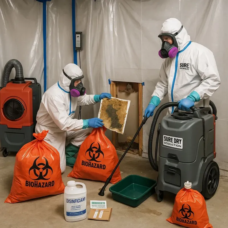 Contaminated Water Handling Protocols process in Cressona, PA